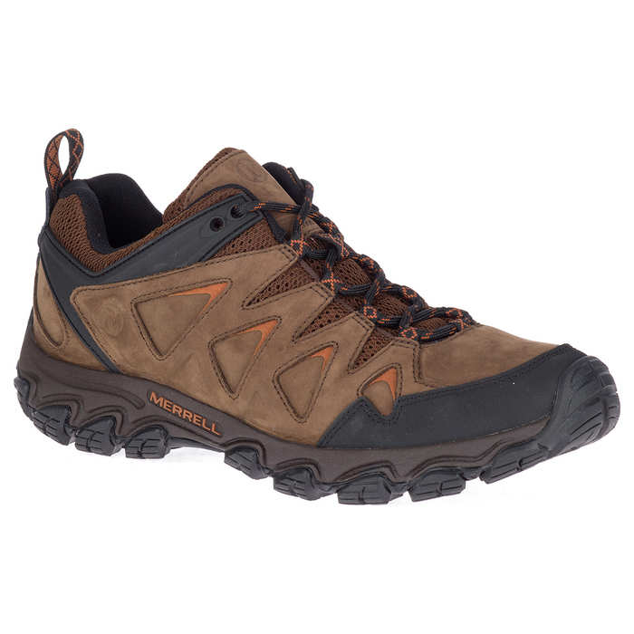 merrell all day comfort leather hiking shoes