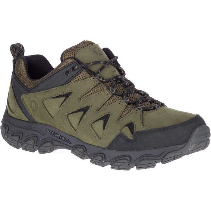 merrell all day comfort leather hiking shoes