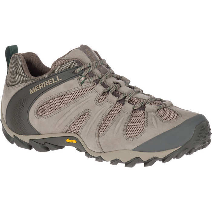 merrell men's cham 8 stretch waterproof hiking shoe